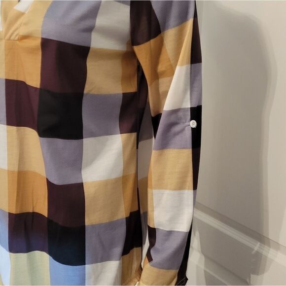 BRAND NEW PLAIT LONG SLEEVES V-NECK T-SHIRTS - Picture 11 of 16